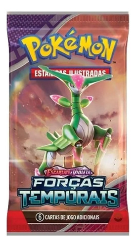 Set De 10 Cartas De Mejora Pokemon Fuerzas Temporales Esp