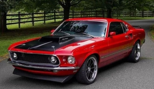 Mustang Euroroof Mach 1 1969