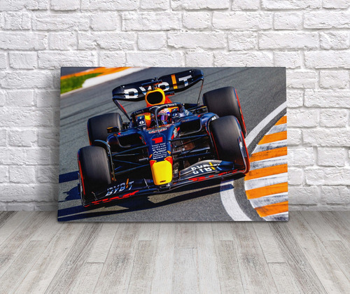 Cuadro Max Verstappen Formula 1 Red Bull F1 Mdf 45x30 Cm