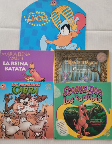 Lote De 5 Libros Infantiles Planeta Junior