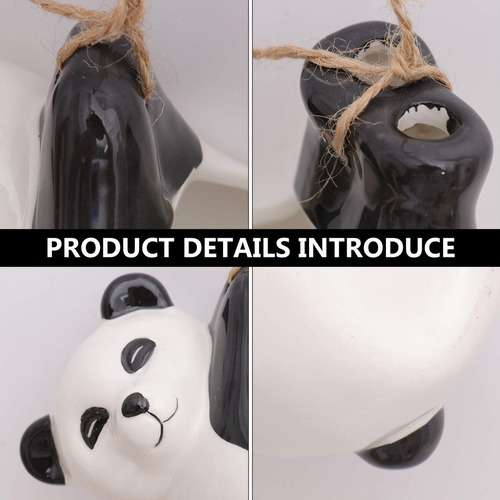 A+ Maceta Colgante Para Bonsáis Con Forma De Panda