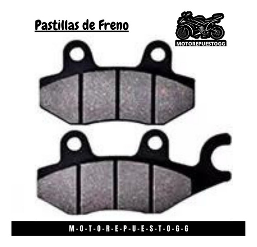 Pastilla Freno Arsen2/en125/horse/klr/outlook/tx200/hj/speed