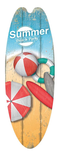 Tablas De Surf Decorativas, Mxswv-001, 1pza, 16x45cm, Madera