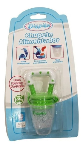 Chupete Alimentador Para Frutas Y Verduras Dispita +6meses