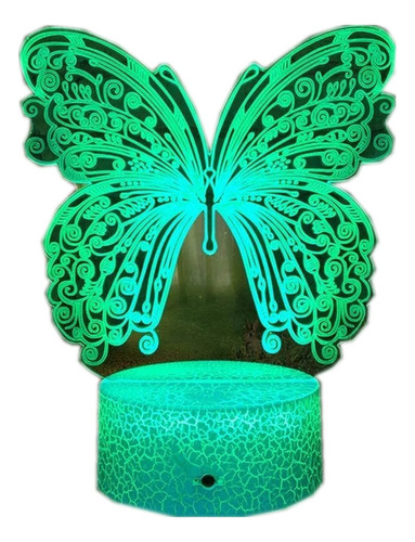 Lámpara De Mariposa Mariposa Luz Nocturna Para Niños Con Con