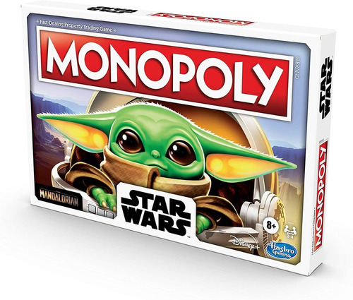 Juego De Mesa Monopoly Star Wars Baby Yoda 