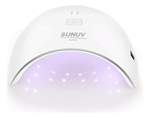 Lámpara De Uñas Led Uv, Sunuv Gel Secador De Uñas Con Luz Uv