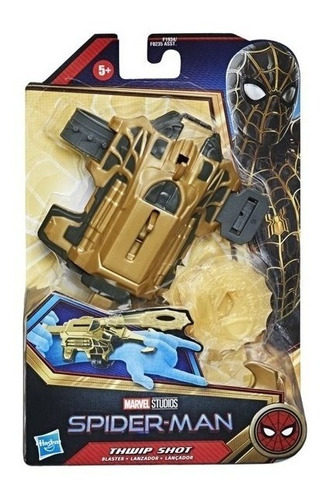 Marvel Spider-man Lanzador Blaster Negro Original Hasbro