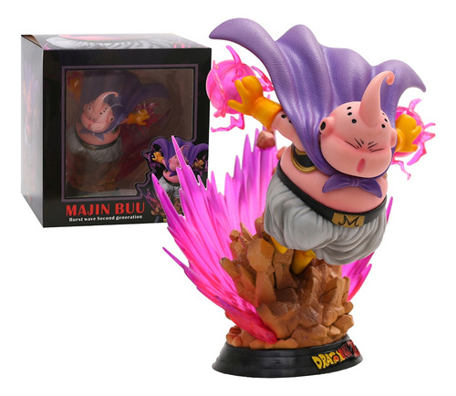 Dragon Ball Z Burst Wave Majin Boo Gordo Figura En Caja 