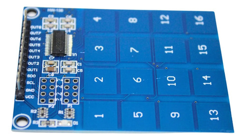Teclado Capacitivo Touch Ttp229 Para Arduino
