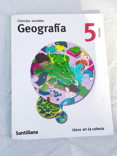 Libro De Ciencias Sociales Geografía 5 Primaria- Santillana 