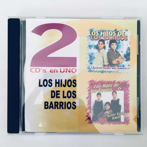 Los Hijos De Los Barrios - 2cds En Uno Cd Nuevo