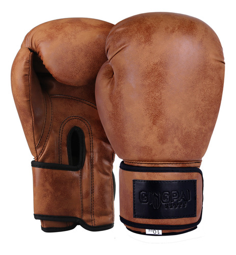 Guantes De Boxeo Retro Luchando Contra Guantes Profesionales