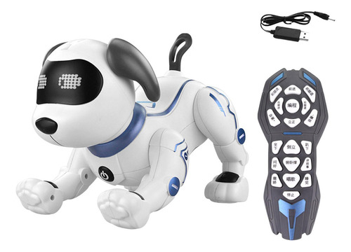 N Robot Puppy Smart Con Luz Y Sonido Rc Animal Dog Toy Para
