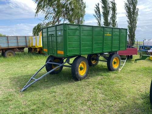 Acoplado Silero 8 Tt Con Barandas Rebatibles