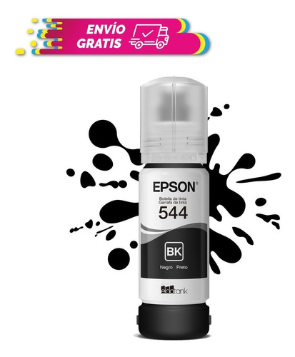 Imagen 2 de 4 de Tinta 544 Epson Original Para Impresora L1110 L3110 L3150...