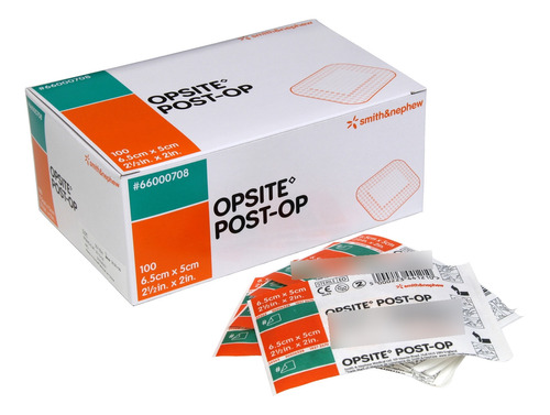 Opsite Post-op 6.5x5cm Caja 100 Piezas, No Cfdi