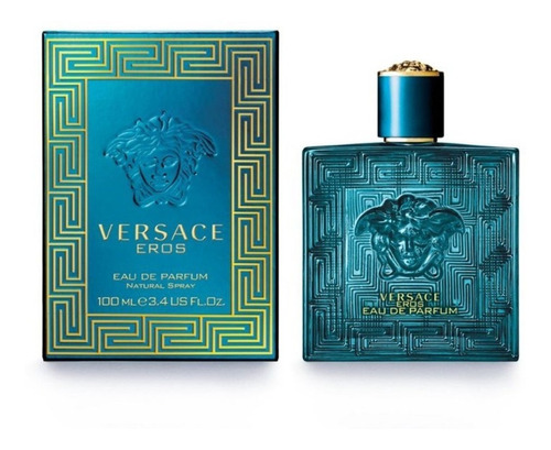 Perfume Versace Eros Eau De Parfum 100ml. Para Hombre