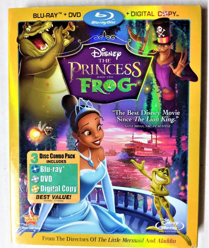  Blu-ray : The Princess And The Frog (la Princesa Y El Sapo)