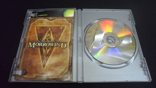 Juego De Xbox, The Elder Scrolls 3 Morrowind Year Edition. (Usado)