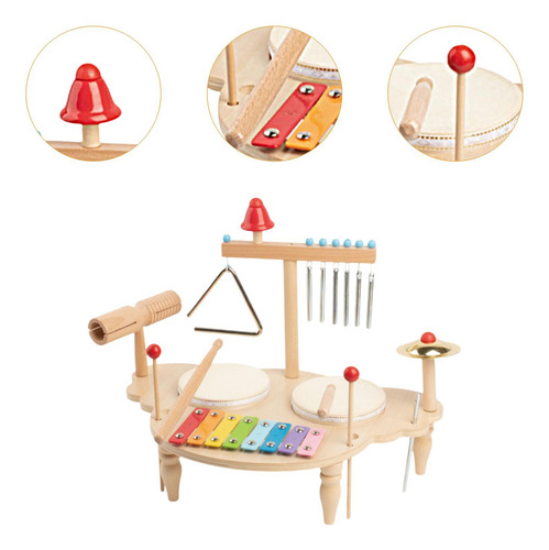 Juego De Batería Para Niños Pequeños, Juego De Xilófono