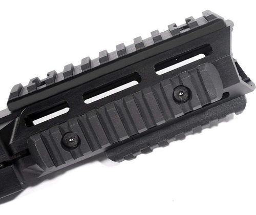 Riel Picatinny Mira De Polimero 20mm 4 Piezas Set Para Rifle