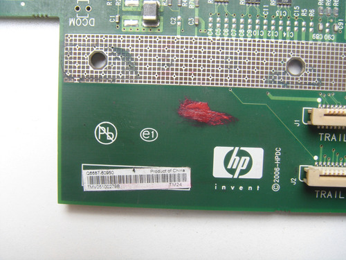 Tarjeta Main / Logica Q6687-60057 De Plotter Hp T610 Y T1100 (Usado)