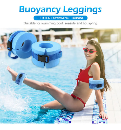 Leggings De Espuma Para Nadar Con Puños Acuáticos, 2 Unidade