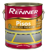 Comprar Pintura Para Pisos Renner Int \u002F Ext De Alto Transito 3,6 Lt
