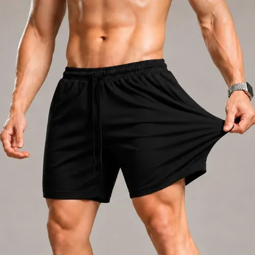 MLB 4020565935 Short Praia Masculino Bermuda Tactel Elastano Academia JM