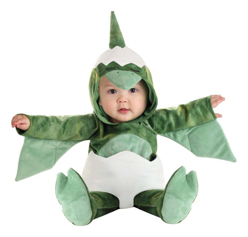 Disfraz/cosplay Dinosaurio Pterodactilo En Huevo Para Bebe