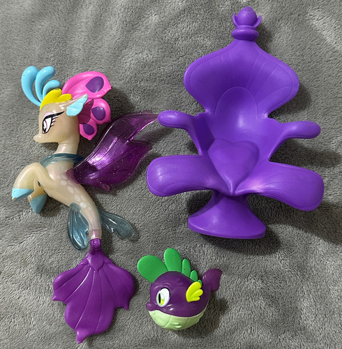 My Little Pony Reina Novo Y Spike Sea Pony Figura (Usado)