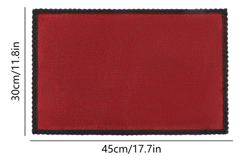 Cojines Decorativos De Tela De Encaje, Manteles Individuales