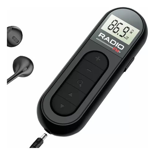 Radio Fm Mini Pocket Lavalier 76-108 Mhz