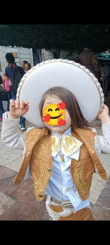 Traje De Charro, Maríachi Típico Para Niño De 3 A 4 Años