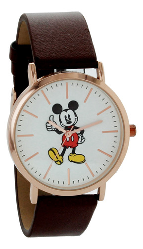 Reloj Disney Unisex Mk1523gg Mickey Mouse Oro-rosa Correa