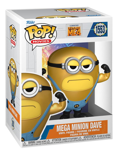 Boneco De Ação Funko Pop! Filmes Meu Malvado Favorito 4 Mega