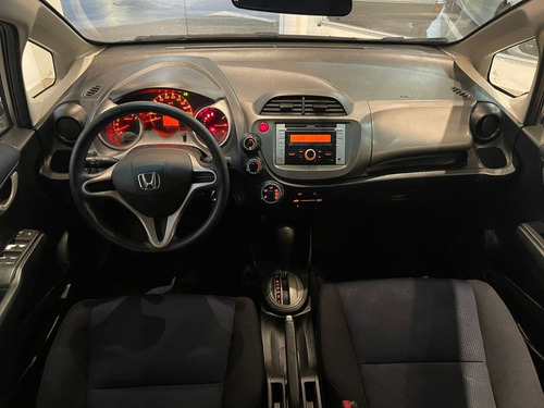 Imagem 4 de 12 de Honda Fit 1.4 Completo Cinza Banco Bipartido Automatico