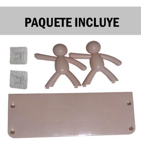 Pack X2 Repisas Estantes Rectangular De Plástico