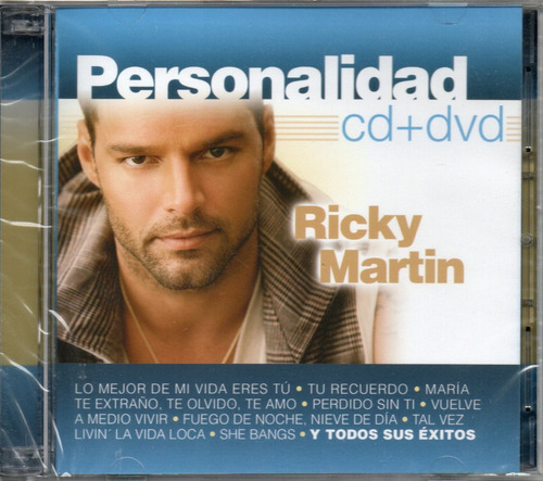 Ricky Martin Personalidad Cd/ Dvd Nuevo Shakira Sanz Ciudad