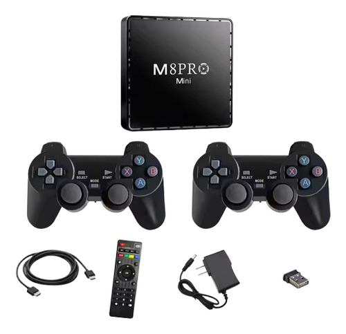 M8 Pro Mini Game Tv Box Consola De Juegos Hd Android 12