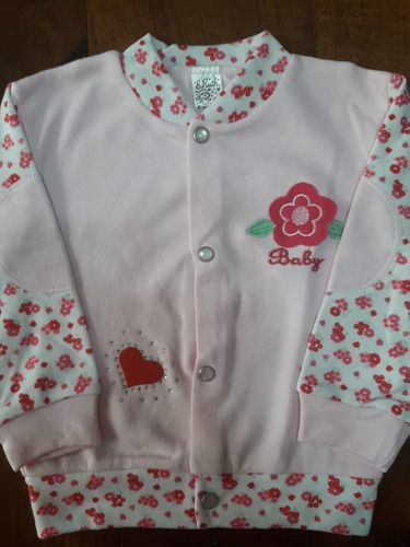 Campera Liviana De Bebe Con Botones - Mona