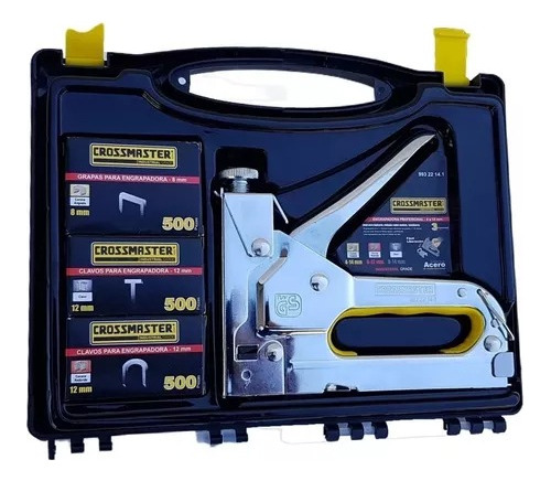 Engrapadora Industrial Caja Plástica Crossmaster 3 Funciones