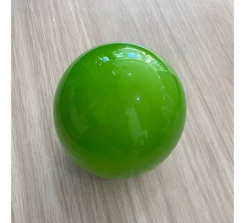 Bola Em Esfera De Vidro Verde