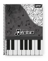 Comprar  Spiral Universitária Universitário Música 03271 96 folhas  pautada para música 1 assuntos unidade x 1 20cm x 27.5cm piano
