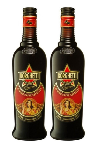 Licor Borghetti De Cafe Espresso Por 2nds X700 Borguetti ! *