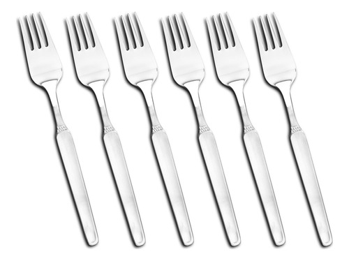 Tenedor De Mesa Gamuza Varina Acero Inoxidable 18/10 Pack X 6 Unidades