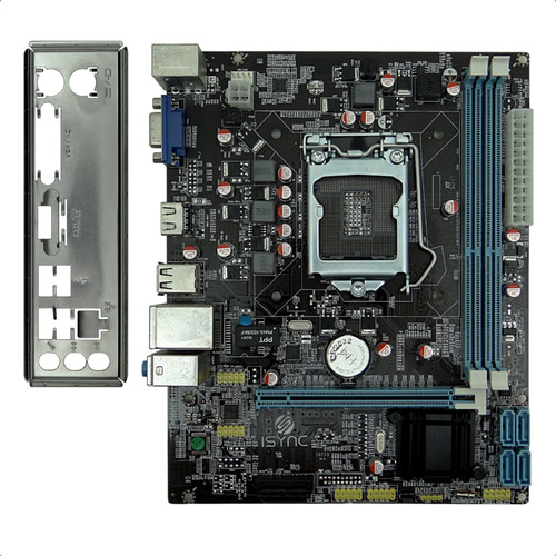 Placa Mãe Micro Atx Tg-h61 Lga 1155 Ddr3 16gb Para Desktop