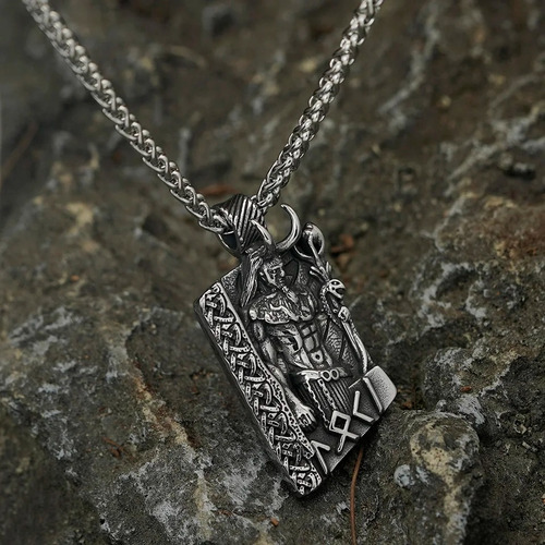 Ghost Store Lm Collar Hombre Dios Loki Thor Nórdico Runas