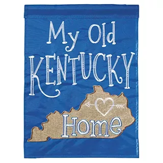 Mi Hogar Antiguo De Kentucky Cerulean Blue 13 X 18 Pequ...